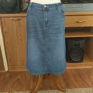Cato denim skirt